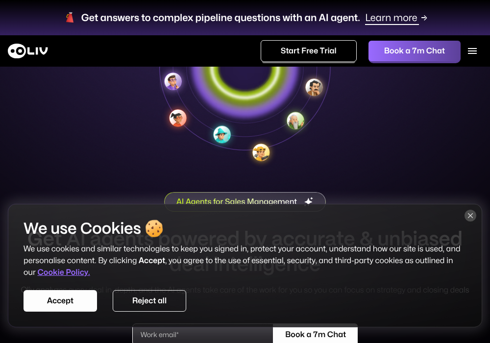 Oliv AI — [object Object],[object Object],[object Object],[object Object],[object Object],[object Object],[object Object]