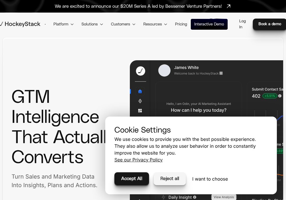 HockeyStack — [object Object]