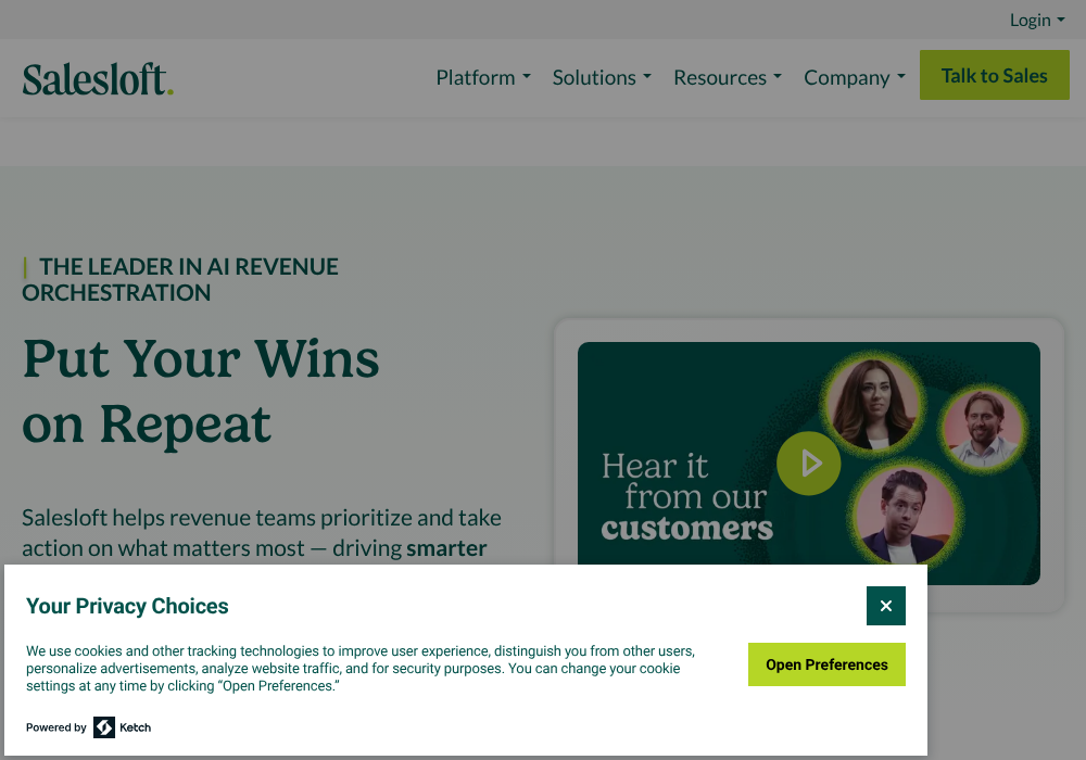 Salesloft — [object Object],[object Object],[object Object],[object Object]