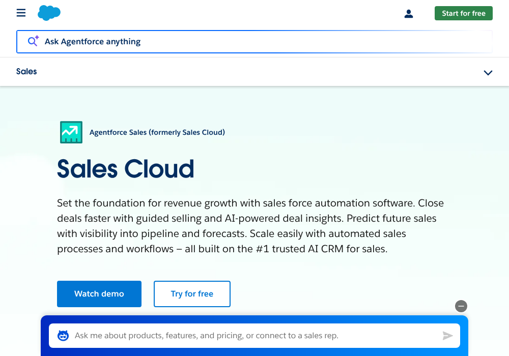 Salesforce Sales Cloud — [object Object],[object Object],[object Object],[object Object],[object Object],[object Object],[object Object]