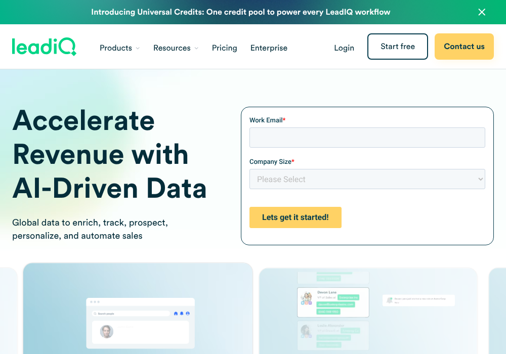 LeadIQ — [object Object],[object Object],[object Object],[object Object]