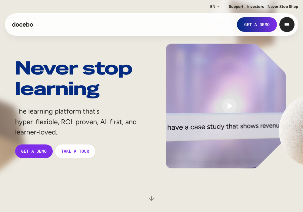 Docebo — [object Object],[object Object],[object Object],[object Object],[object Object],[object Object],[object Object],[object Object]
