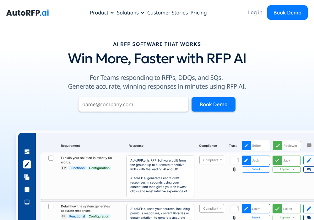 AutoRFP.ai — [object Object],[object Object],[object Object],[object Object]
