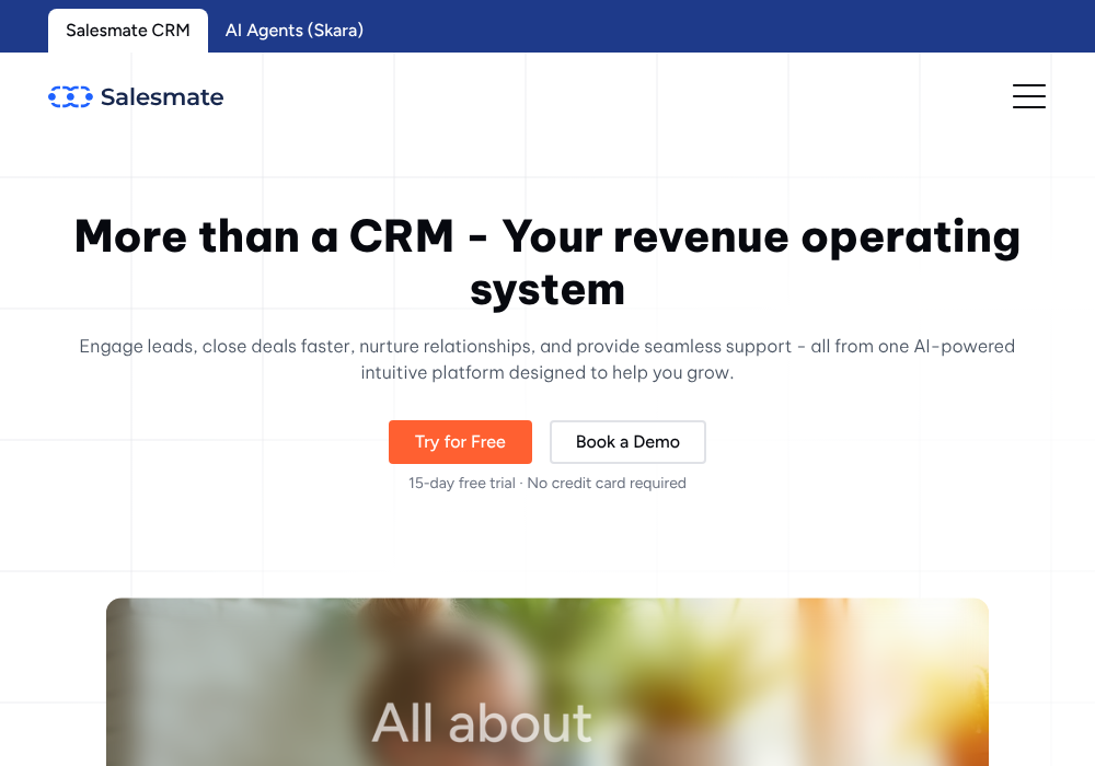 Salesmate — [object Object],[object Object],[object Object],[object Object],[object Object]